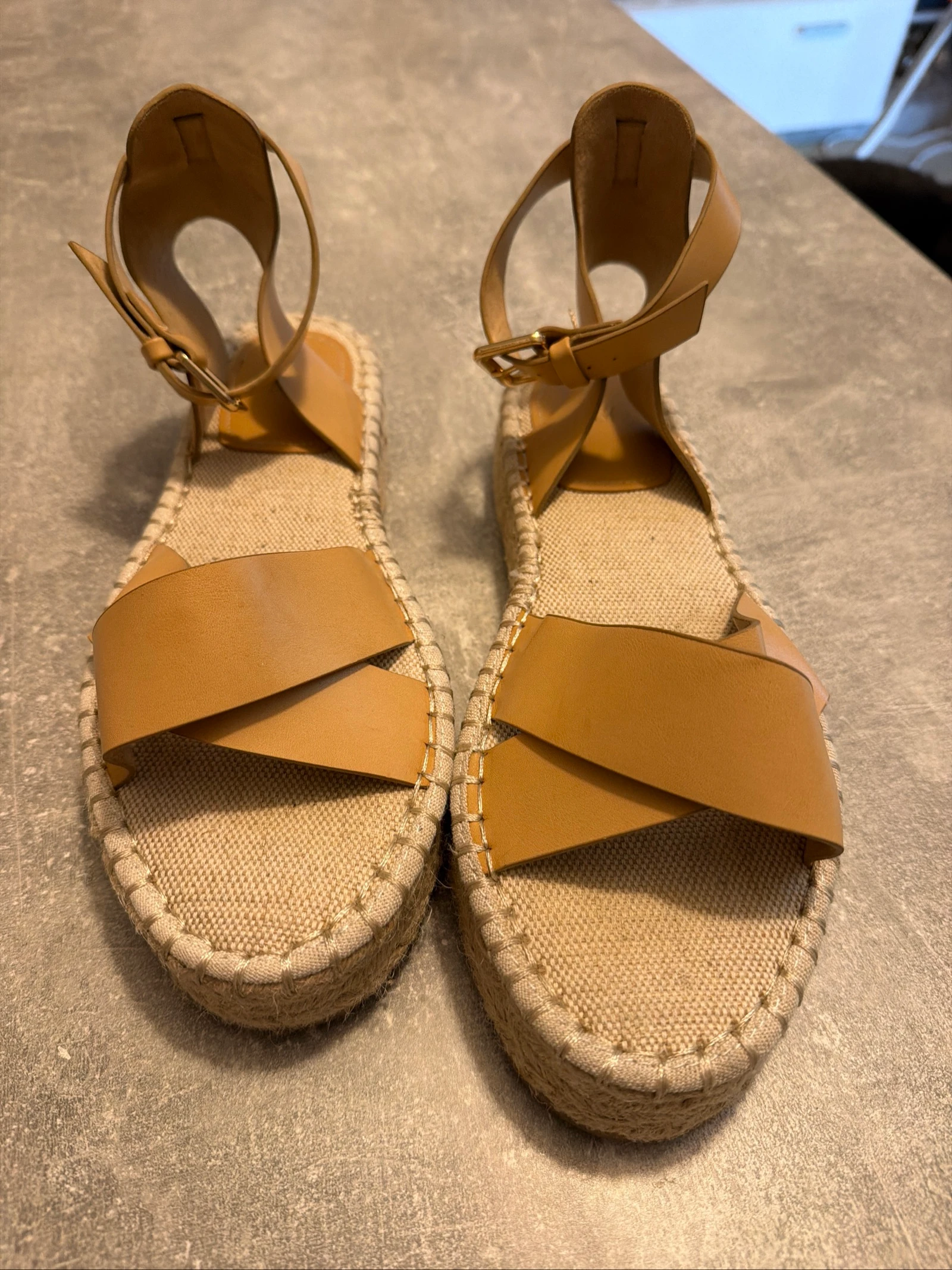 Sandale beige nude H&M taille 39 bon état 